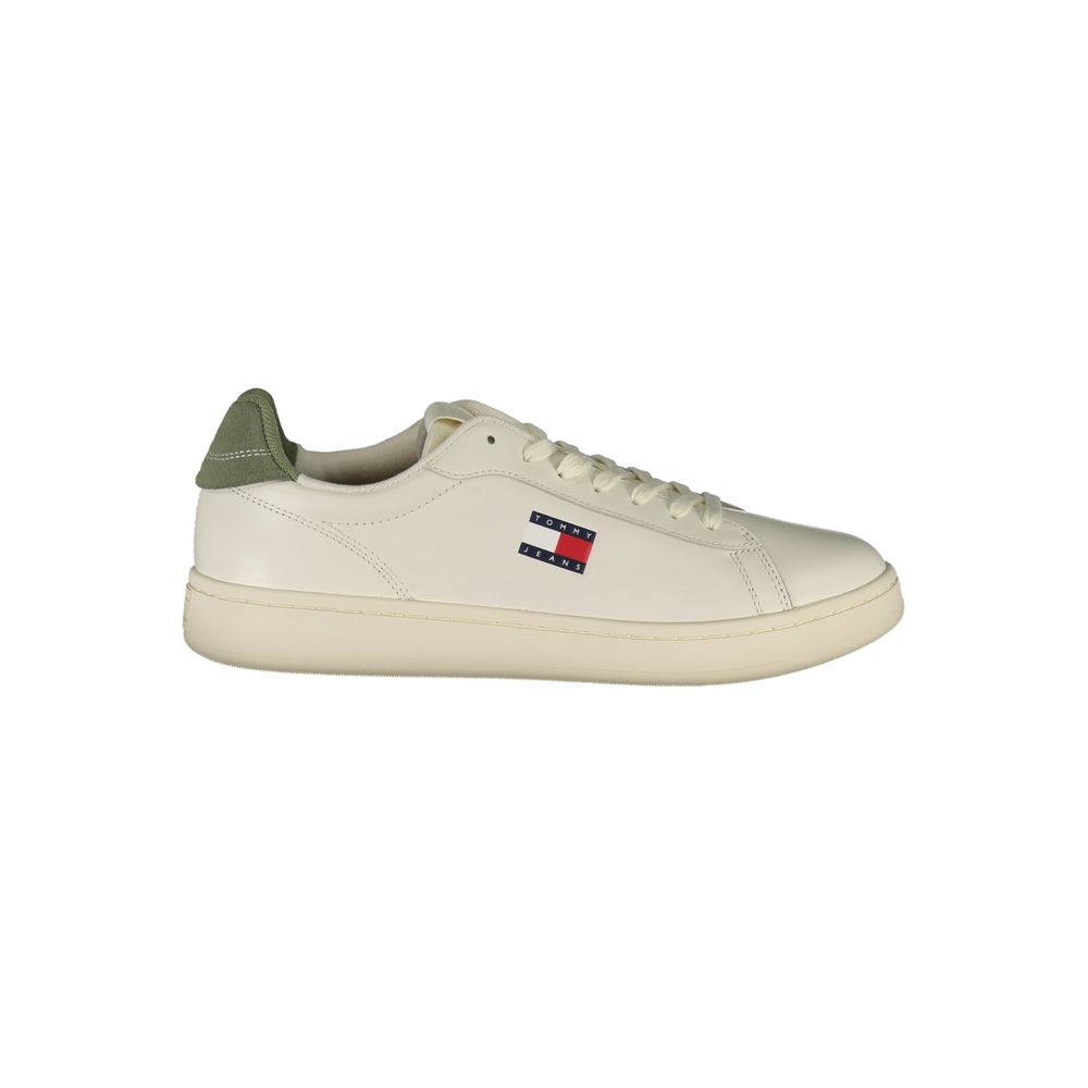 Pantofi sport Tommy Hilfiger din piele albă pentru bărbați