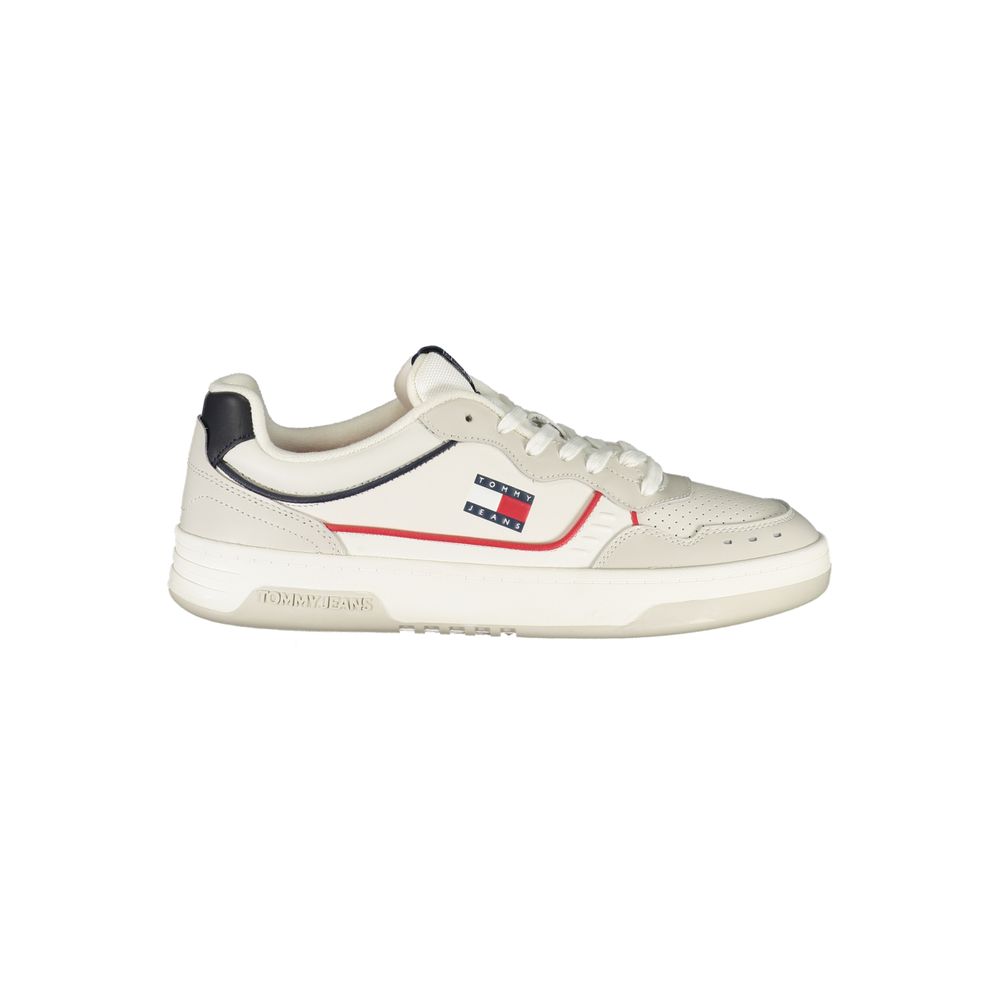 Pantofi sport Tommy Hilfiger din piele albă pentru bărbați