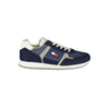 Tommy Hilfiger Blue Polyester Men Sneaker