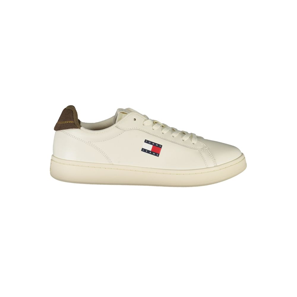 Pantofi sport Tommy Hilfiger din piele albă pentru bărbați