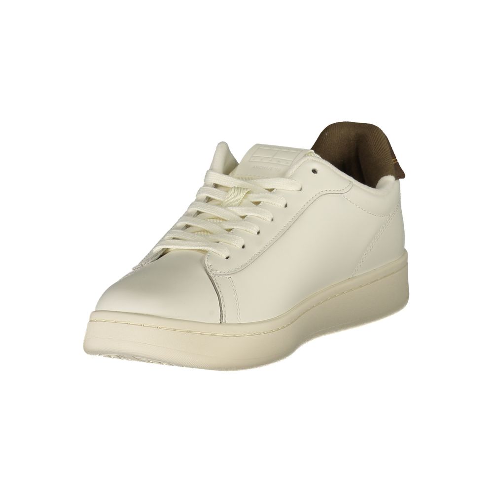 Pantofi sport Tommy Hilfiger din piele albă pentru bărbați