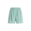 Balenciaga Green Copper Bermuda Shorts