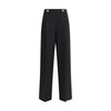 Giorgio Armani Black Silk Casual Pants