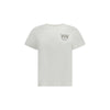 PINKO White Cotton T-Shirt