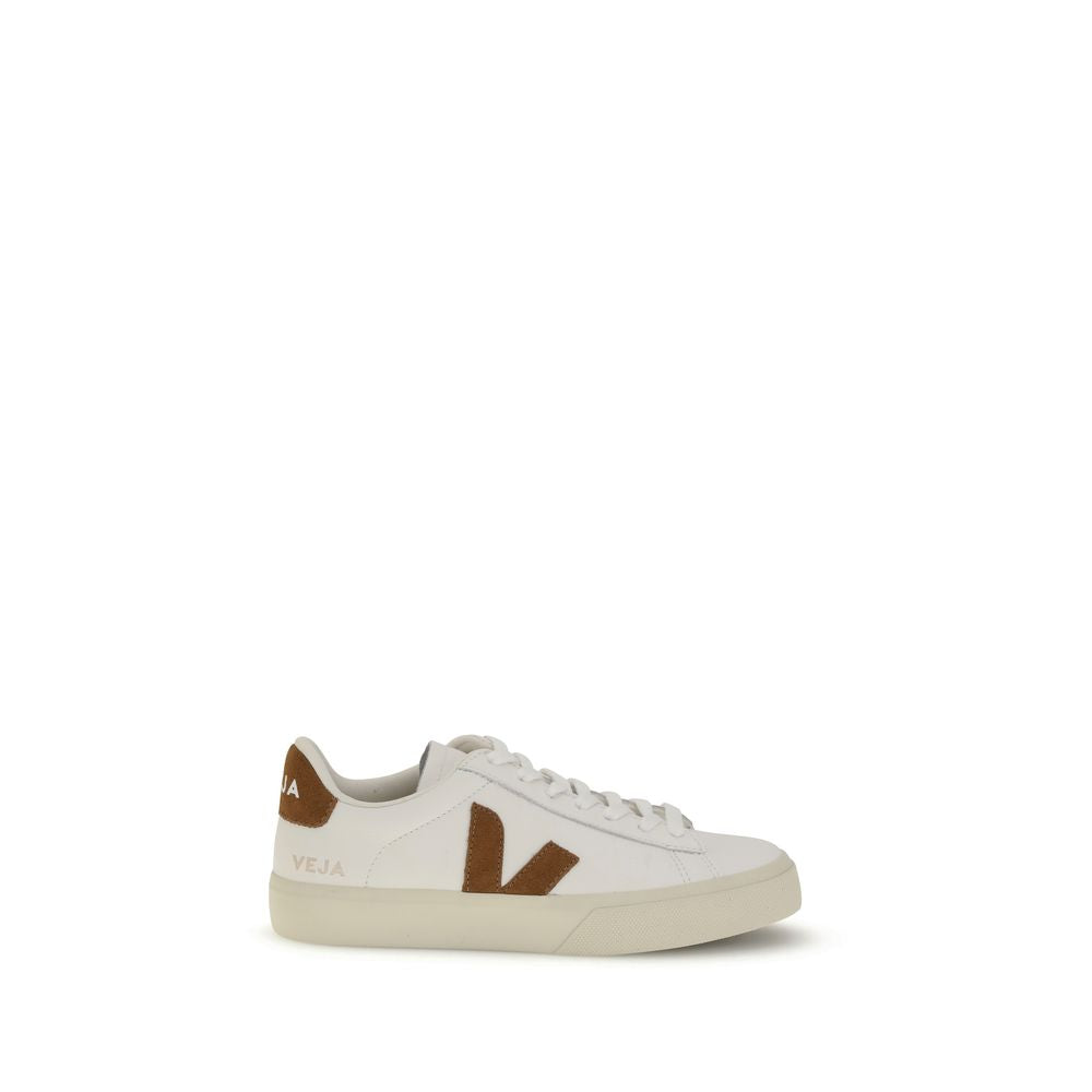 Veja White Leather Low Top Sneakers