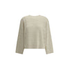 Brunello Cucinelli White Cashmere Cashmere Sweater