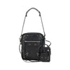 Balenciaga Black Lamb Ovis Aries Aries Shoulder Bag