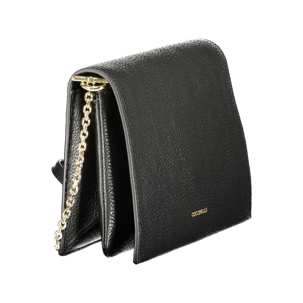 Coccinelle Black Leather Women Handbag