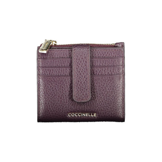Coccinelle Purple Leather Women Wallet