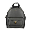 Coccinelle Black Leather Women Backpack