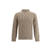 Brooksfield Beige Wool Sweatshirt