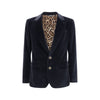 Dolce & Gabbana Black Cotton Blazer
