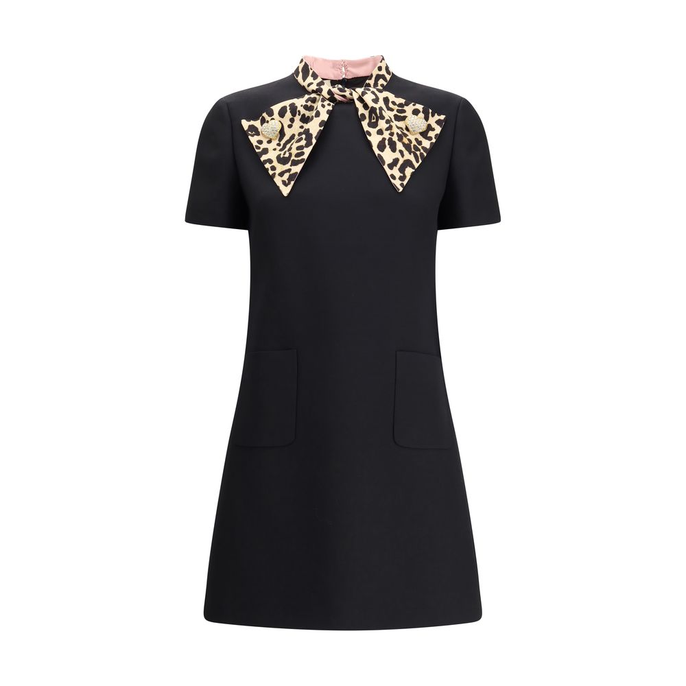 Rochie scurtă Valentino Crepe Couture