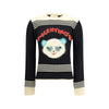 Valentino Multicolor Fleece Wool Sweatshirt