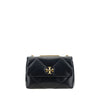 Tory Burch Black Lamb Ovis Aries Aries Shoulder Bag