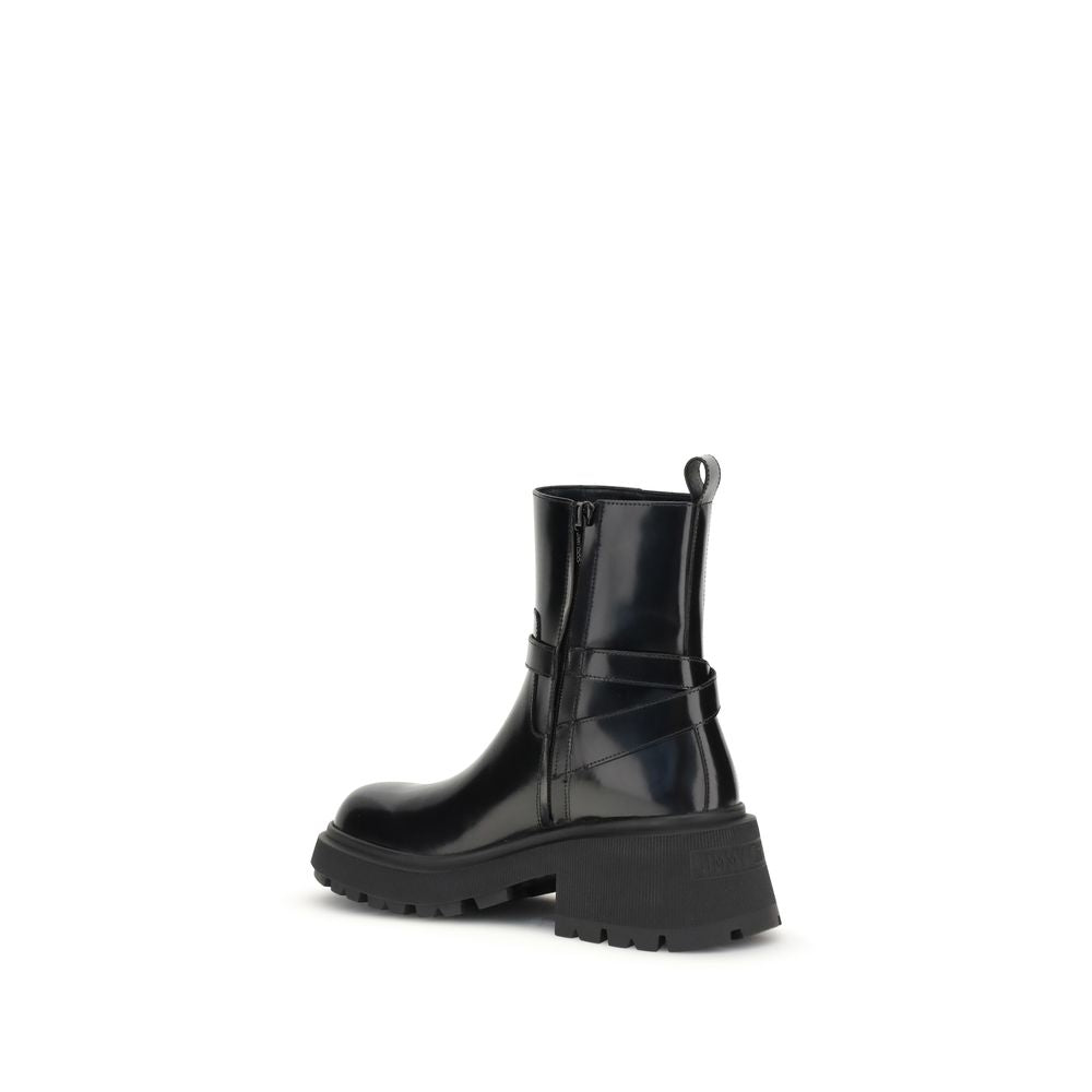 Ghete Jimmy Choo Conny din piele lăcuită