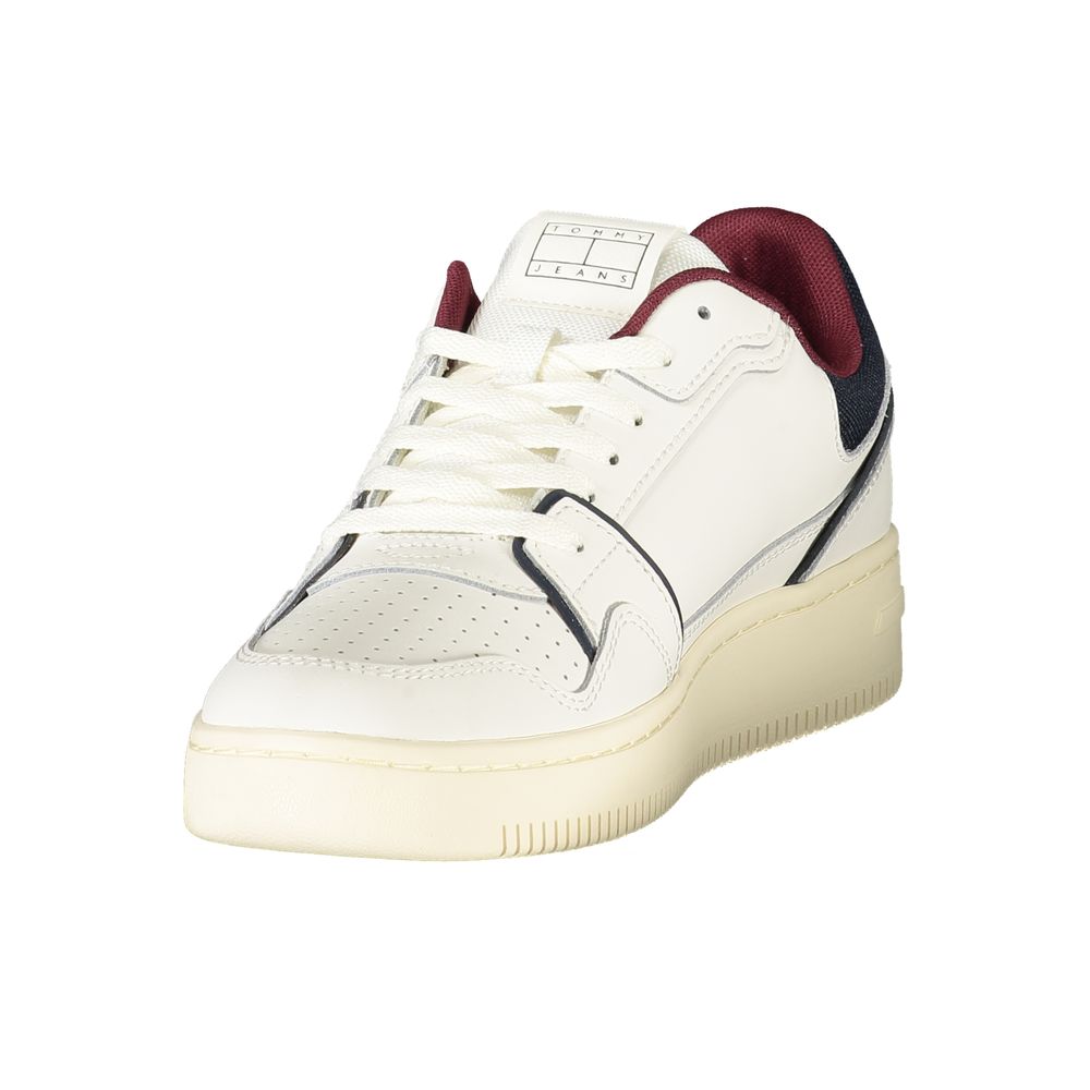 Pantofi sport Tommy Hilfiger din piele albă pentru bărbați
