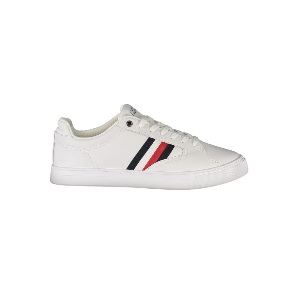 Pantofi sport Tommy Hilfiger din piele albă pentru bărbați