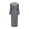 Givenchy Gray Cashmere Casual Dress
