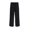 Y-3 Black Nylon Casual Pants