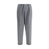 Magliano Gray Polyester Casual Pants
