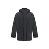 Barbour International Black Cotton Parka
