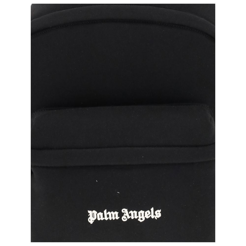 Palm Angels Black Polyester Backpack