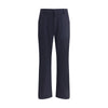 Brioni Blue Wool Casual Pants