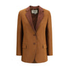 Fendi Brown Wool Blazer