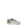 Amiri Gray Calf Leather Bos Taurus Low Top Sneakers