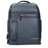 Piquadro Blue Leather Backpack