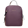 Piquadro Purple Leather Backpack