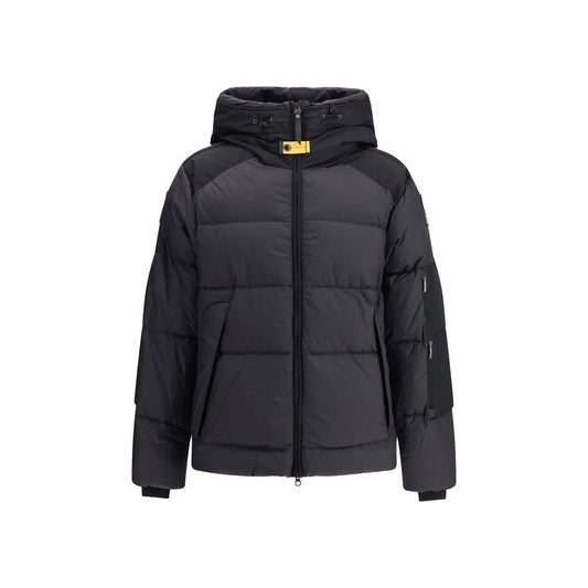 Parajumpers Black Nylon Coat
