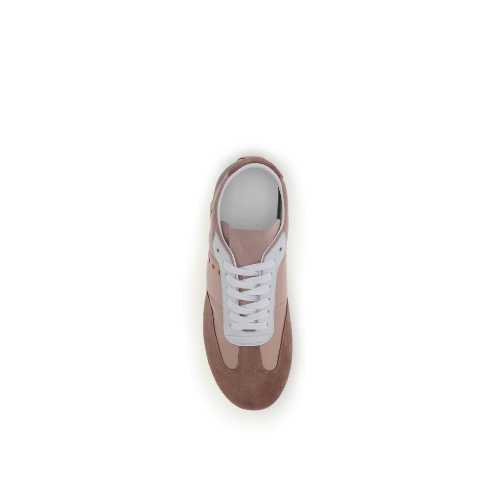 Marni Multicolor Calf Leather Bos Taurus Athletic Sneakers