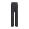 Fabiana Filippi Gray Fleece Wool Casual Pants