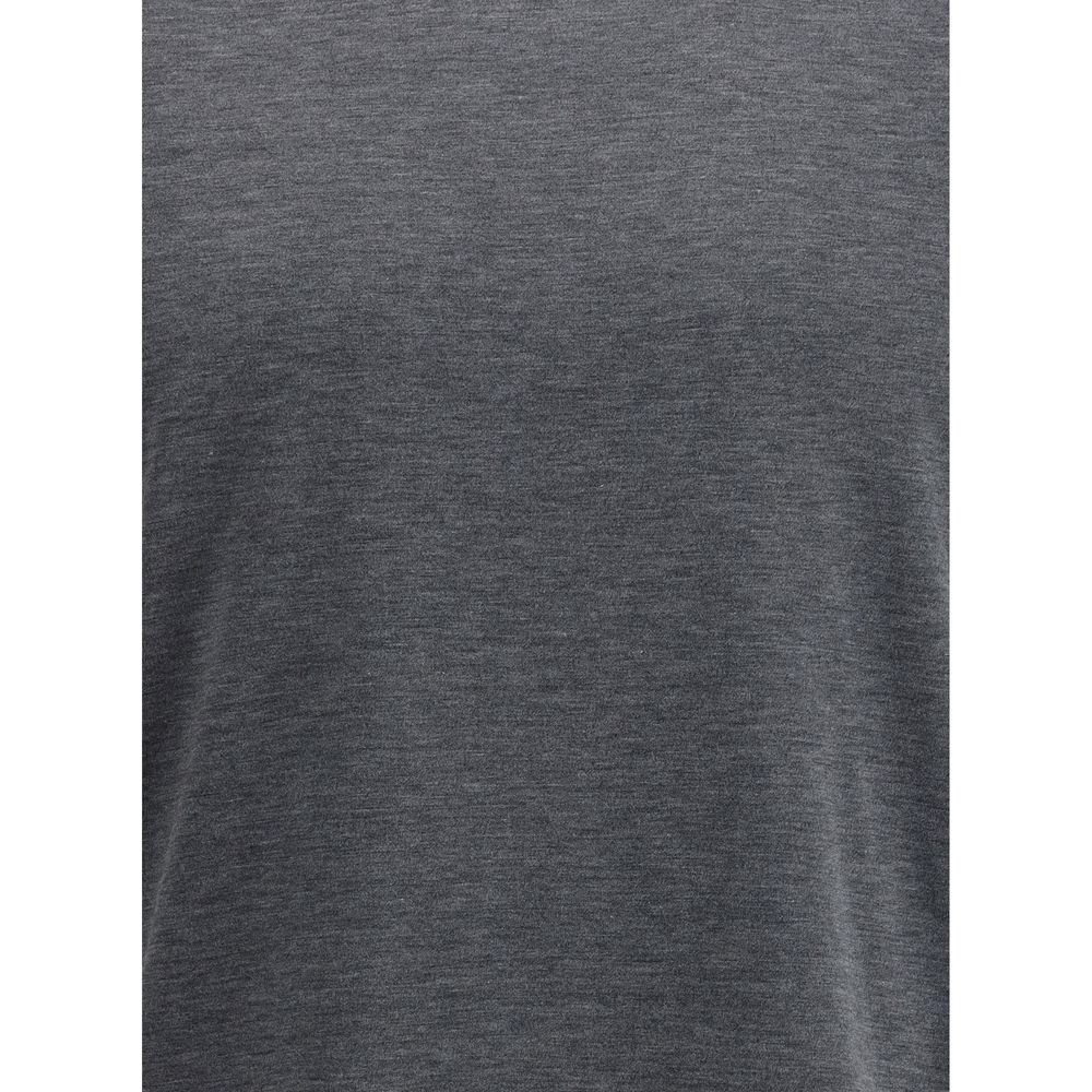 Tricou din mătase Brunello Cucinelli