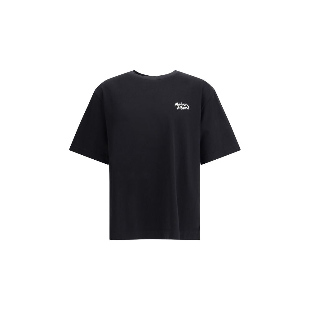 Tricou Maison Kitsuné cu logo contrastant