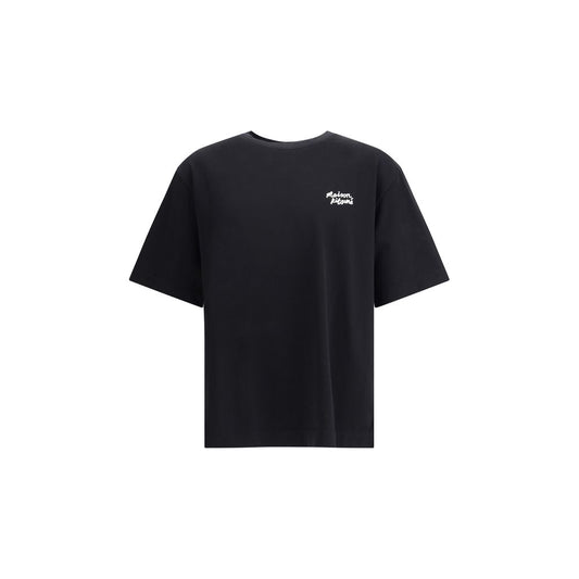 Maison Kitsuné Black Cotton T-Shirt