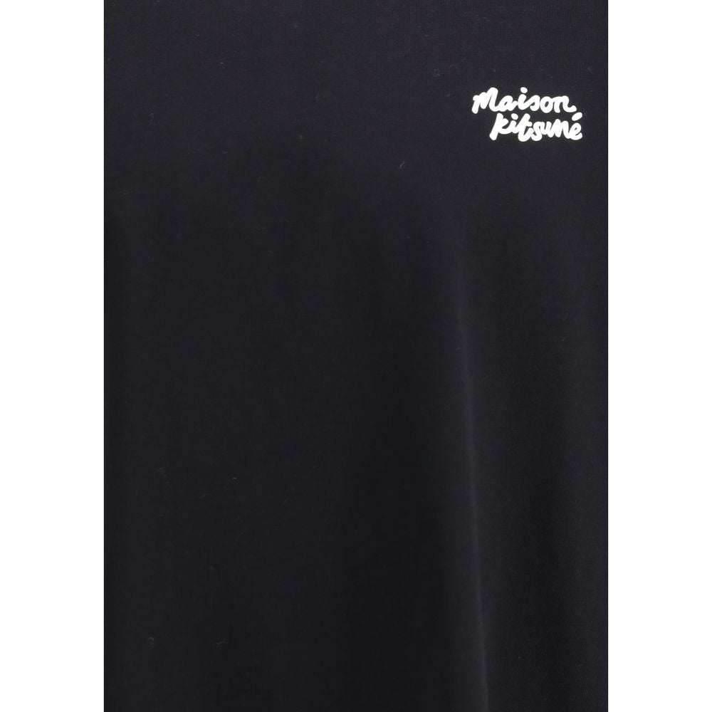 Tricou Maison Kitsuné cu logo contrastant