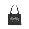 Ganni Black Cotton Shoulder Bag