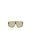 Alexander McQueen Brown Acetate Sunglasses