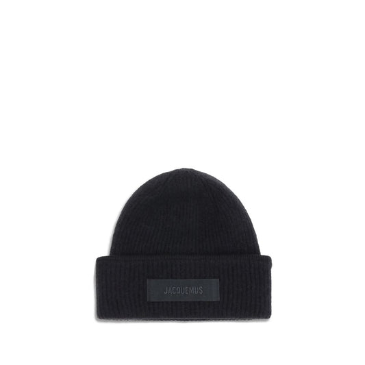 Jacquemus Black Alpaca Vicugna Pacos Beanie