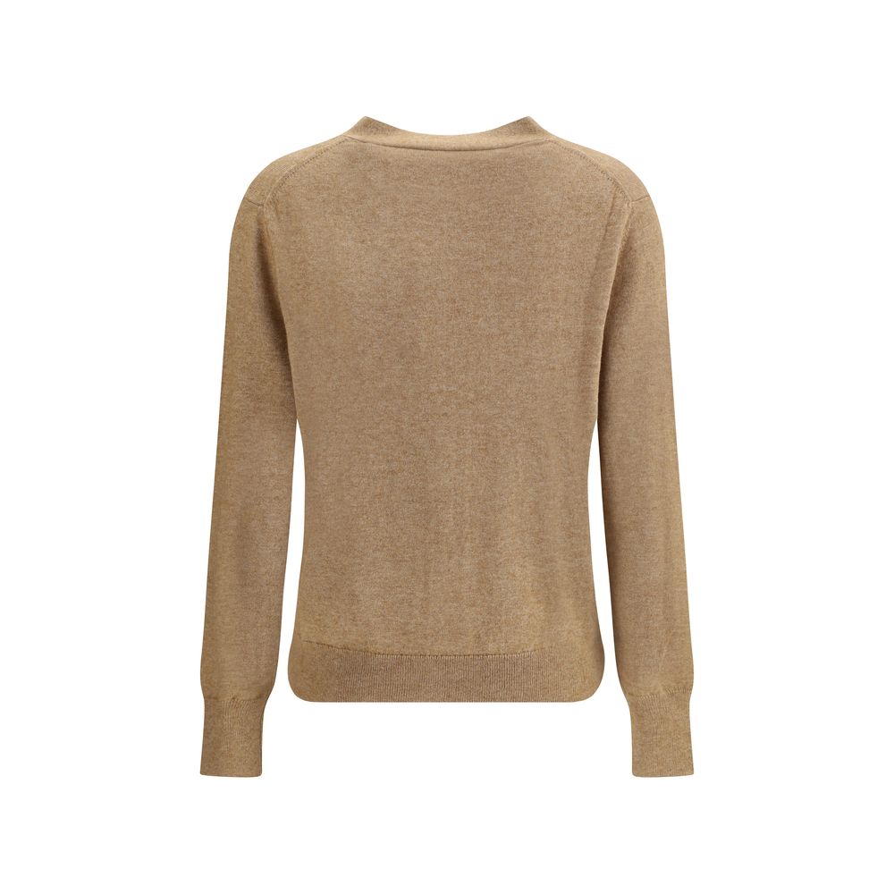 Marant Etoile Beige Cotton Cardigan