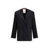 Di Stavnitser Black Polyester Blazer