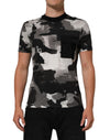 Dolce & Gabbana Multicolor Camouflage Men Short Sleeves T-shirt