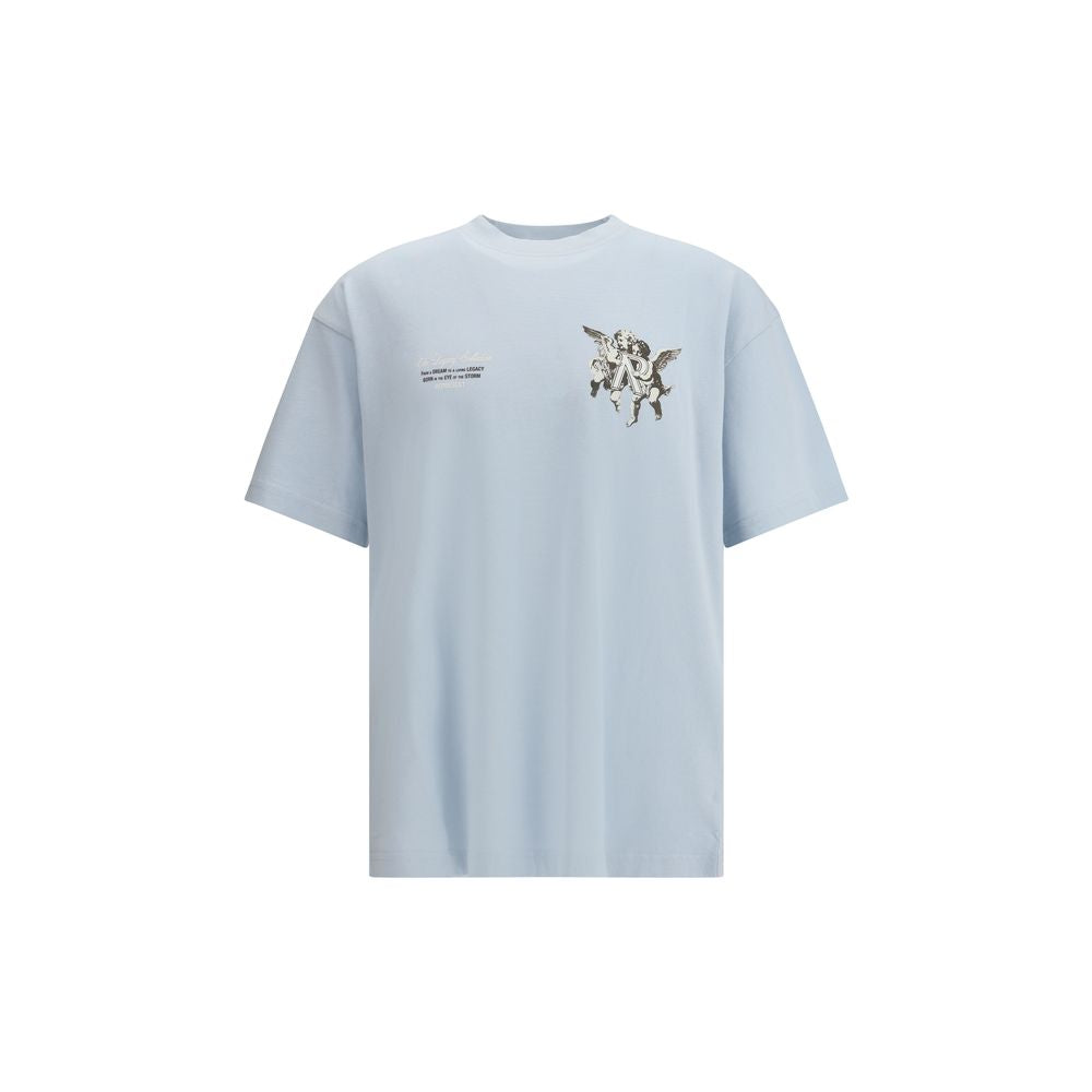 Represent Light Blue Cotton T-Shirt