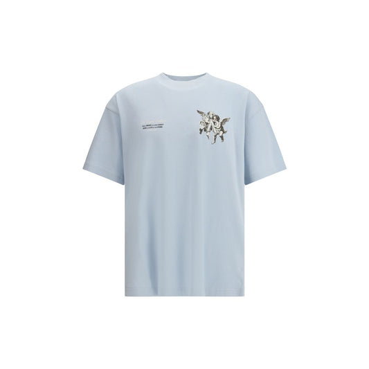 Represent Light Blue Cotton T-Shirt