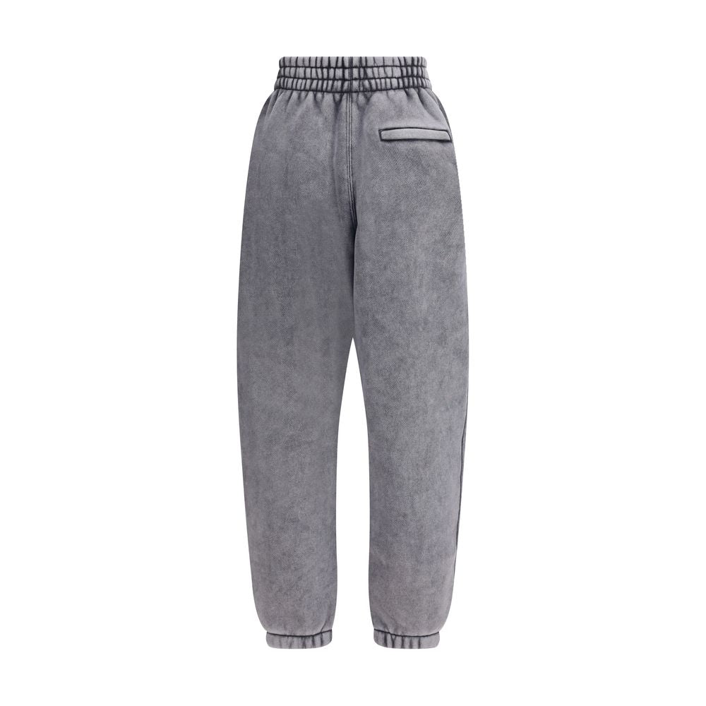 Pantaloni sport clasici Alexander Wang Essential Terry, cu burete