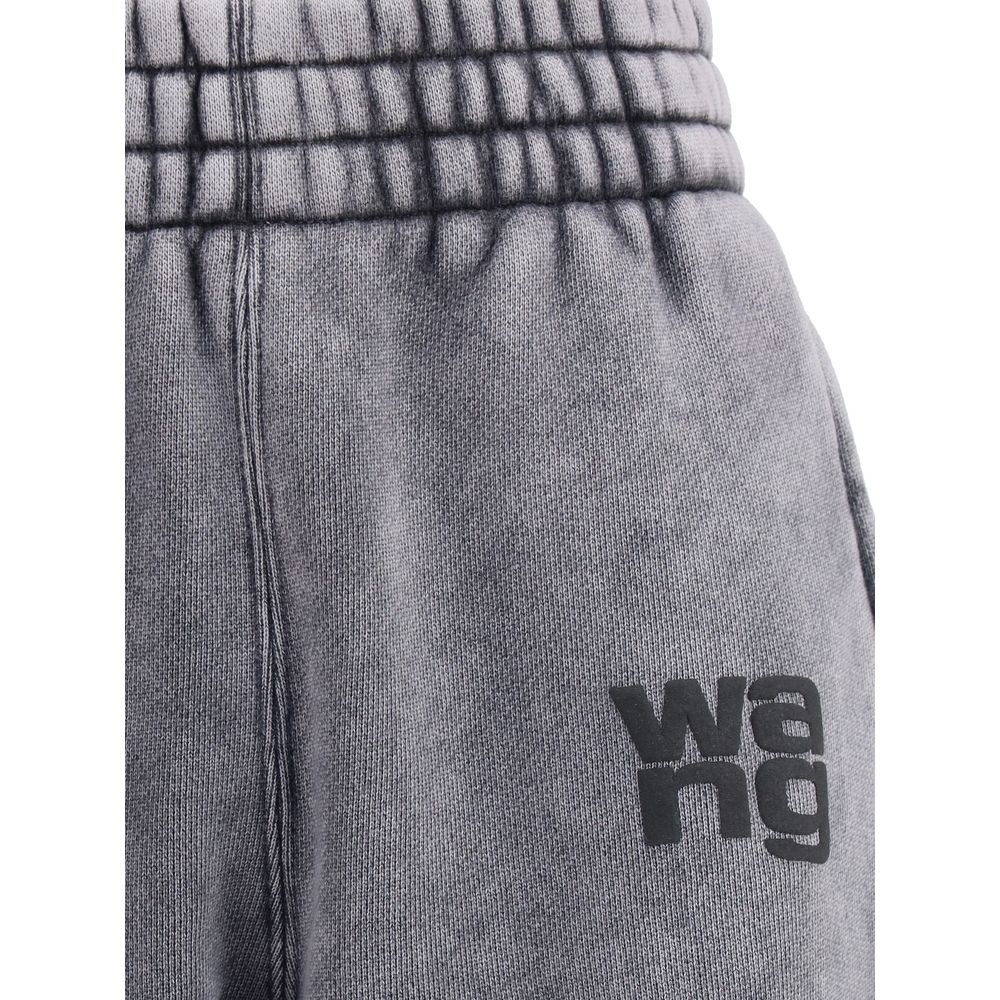 Pantaloni sport clasici Alexander Wang Essential Terry, cu burete