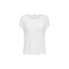 Only White Polyester T-Shirt